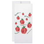 Strawberries rack cards