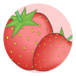 Strawberries Stickers