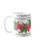 Strawberries, "The Fruit of the Spirit" mugs