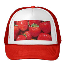 Strawberries Trucker Hat