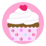 Strawberry and Cream Cupcake