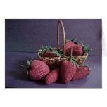 Strawberry Basket Greeting Cards