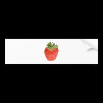Strawberry bumper stickers