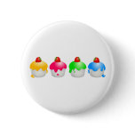 Strawberry Buns buttons