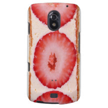 Strawberry Cake Galaxy Nexus Funda