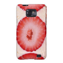 Strawberry Cake Samsung Galaxy S2 Fundas