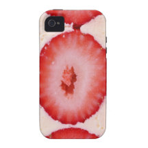 Strawberry Cake Vibe iPhone 4 Carcasas