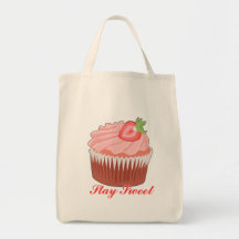 Strawberry Cupcake Bag