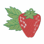 Strawberry embroidered shirts