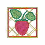 Strawberry embroidered shirts