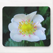 Strawberry flower ~ mousepad