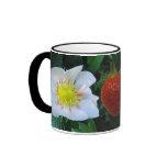 Strawberry flower ~ mug