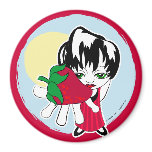strawberry girl forever magnets
