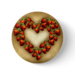 Strawberry Heart buttons