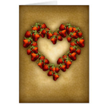 Strawberry Heart Cards