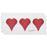 Strawberry Hearts rack cards