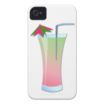 Strawberry Kiwi Kooler iPhone 4 Cases