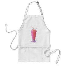 Strawberry Milkshake Apron