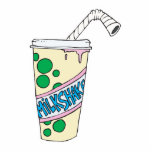 strawberry milkshake photo sculptures