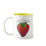 Strawberry. Mug