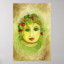 Strawberry Nymph Poster