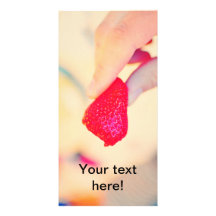 Strawberry Photo Card