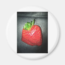 Strawberry Refrigerator Magnet