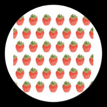 Strawberry stickers