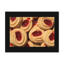Strawberry Shortbread Cookies Postcard