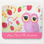 Strawberry Strawberry Mother's Day Mouse Pad