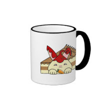 Strawberry Syrup Vanilla Hopdrop And Cake Coffee Mug