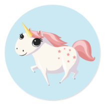 Strawberry the Unicorn Stickers