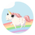 Strawberry the Unicorn stickers