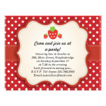 Strawberry {updated link below} personalized invite