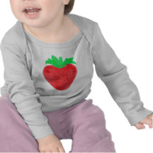 Strawberry Vintage Look T-shirt