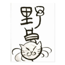 Stray Cat Post Card