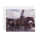 Stray Man Heads Home by WHD Koerner invitations
