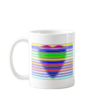 Streaky Heart Mug