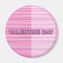 Streaky Valentine Fridge Magnet