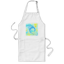 Streams of Joy – Cosmic Aqua & Lemon Aprons