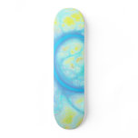 Streams of Joy – Cosmic Aqua & Lemon skateboards