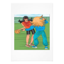 Street Ball Personalized Invitation