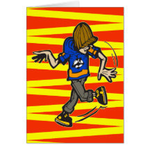 Street Dance Greeting Card