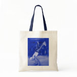 Street Dancing - in Blue Tote Bag