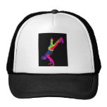 Street Dancing - Multi-Colour, Black Back Mesh Hats