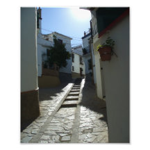 Street in Comares, Spain - Photo Print