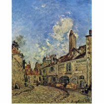 Street In Nevers By Jongkind Johan Barthold (Best Photo Sculpture