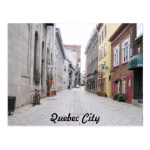 Street in Old Quebec City Postcards