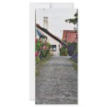 Street in old Visby Sweden rack cards