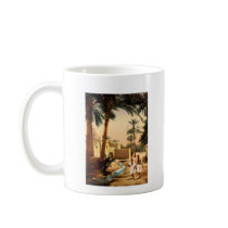 Street in the old town, Biskra, Algeria Coffee Mugs